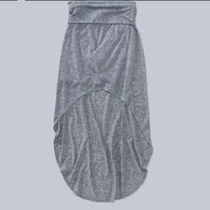 Aeropostale High Low Grey Skirt Medium